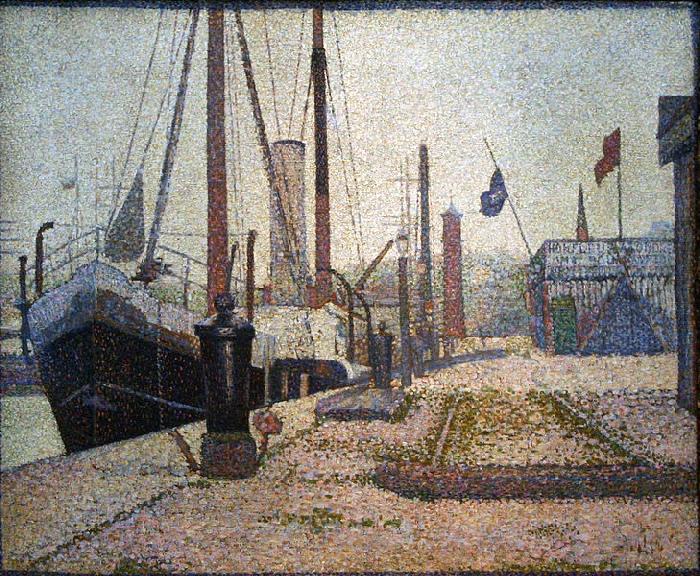 La Maria, Honfleur, Georges Seurat